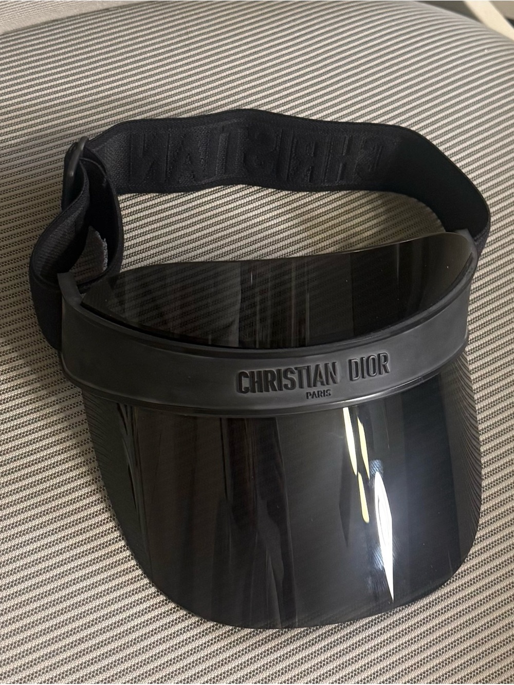 Dior Black Tinted Shield Visor - Picture 2 of 2